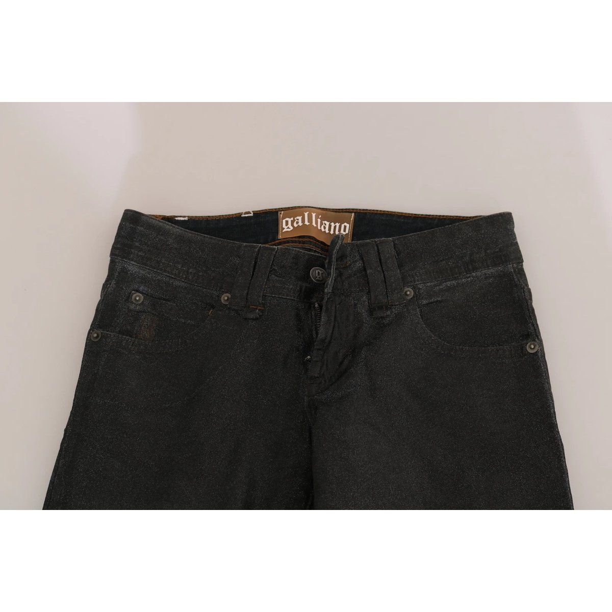 Hüftjeans mit Waschung