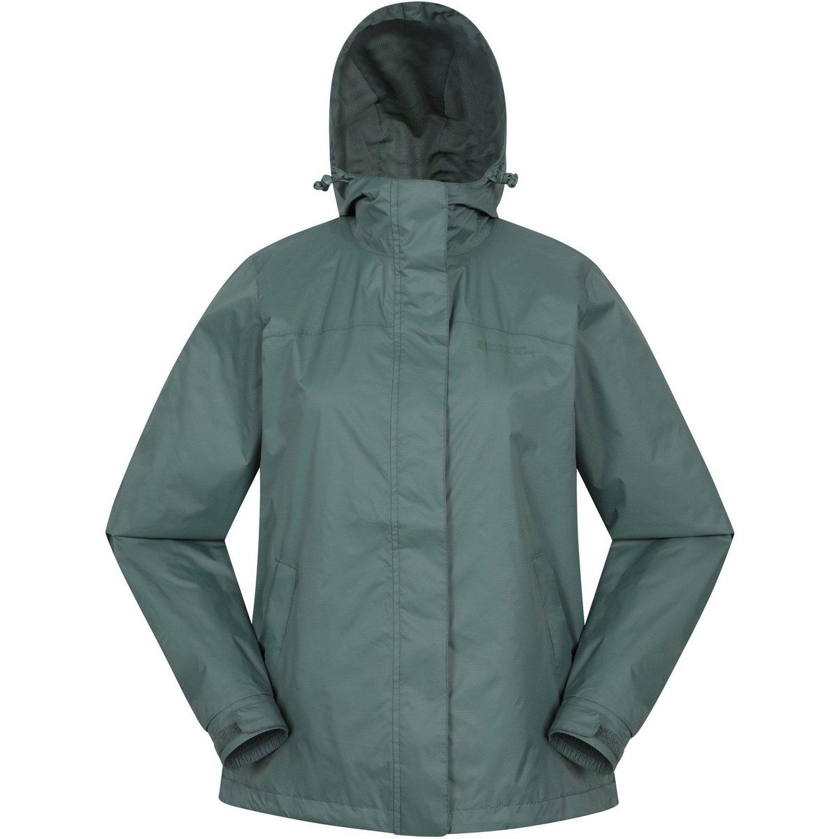 Leichte wasserfeste Regenjacke mit Kapuze