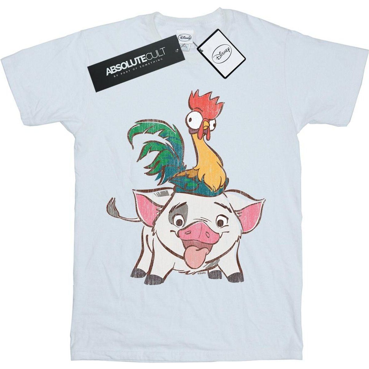 Boyfriend T-Shirt mit Charakter-Illustration