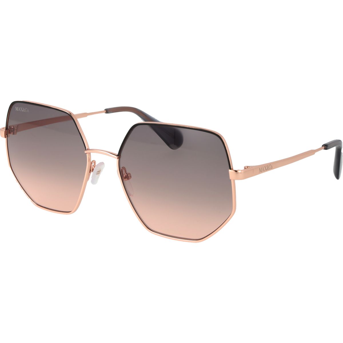 Geometrische Sonnenbrille mit Verlaufsgläsern