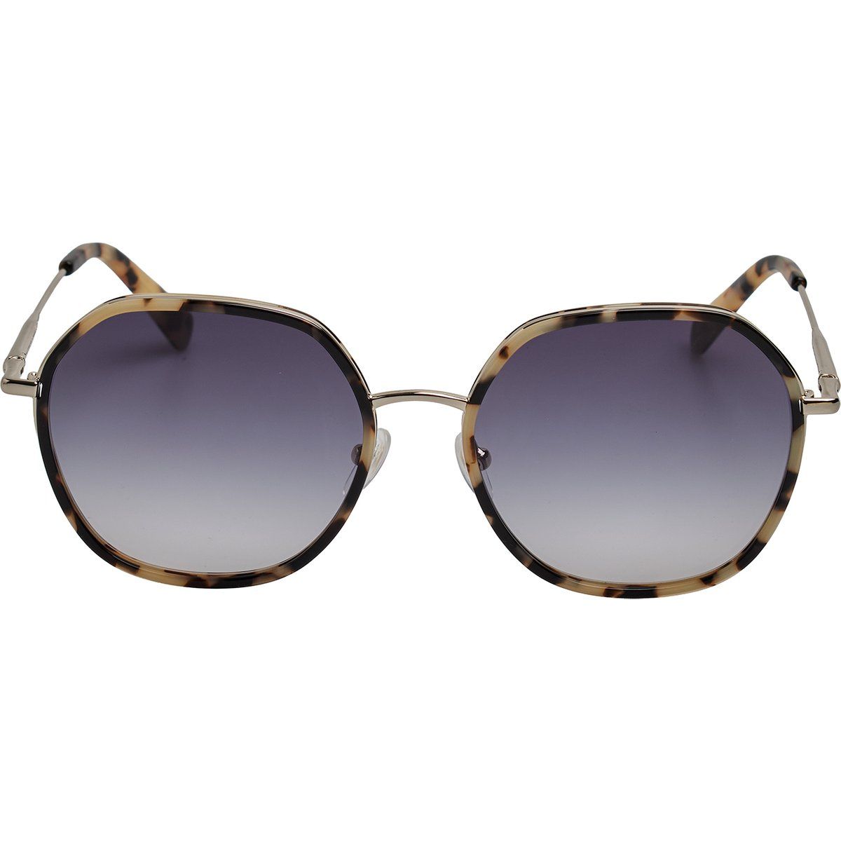 Geometrische hexagonale Azetat-Sonnenbrille