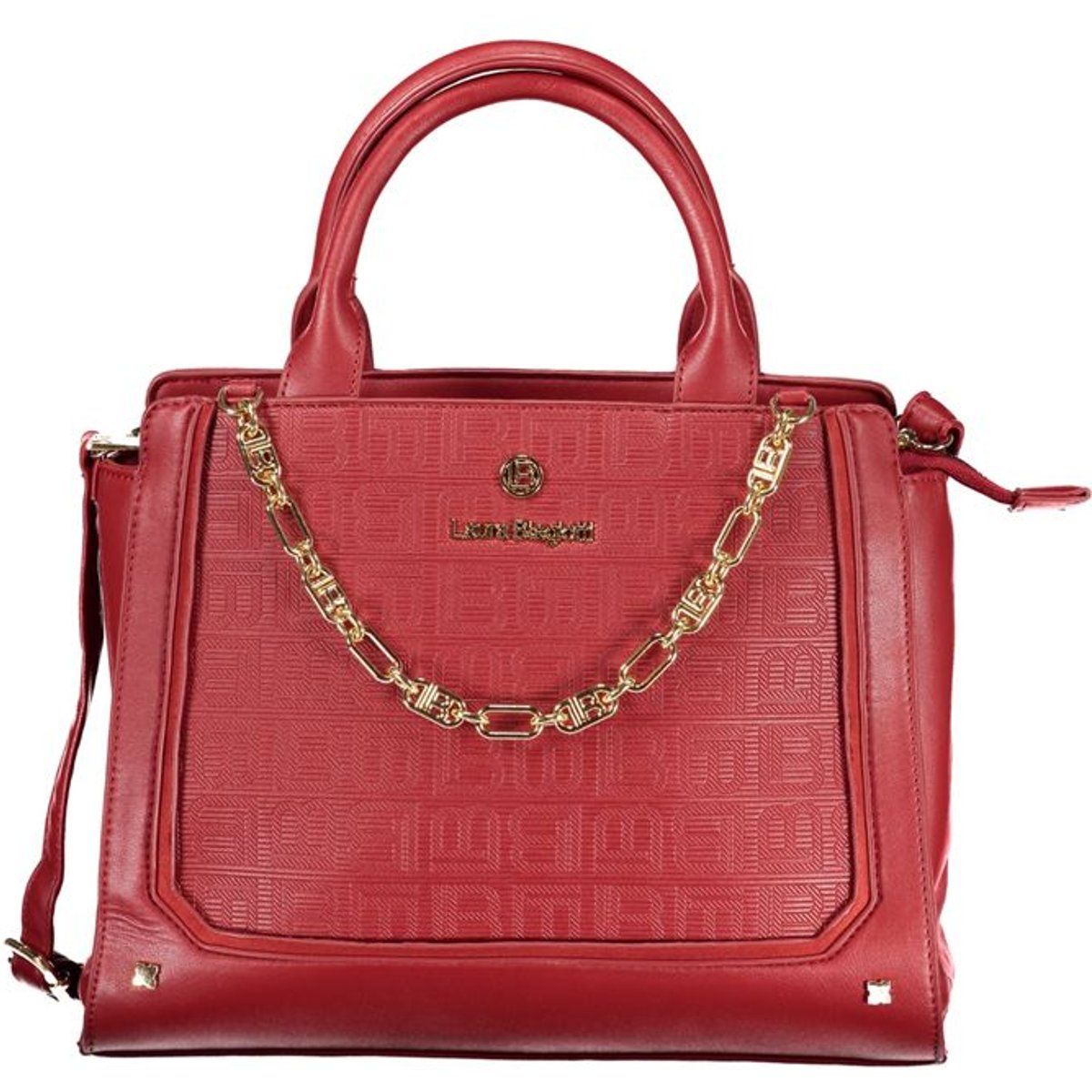Geprägte Monogramm-Handtasche mit Kette