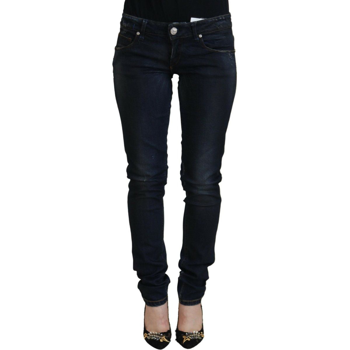 Klassische Five-Pocket Skinny Jeans