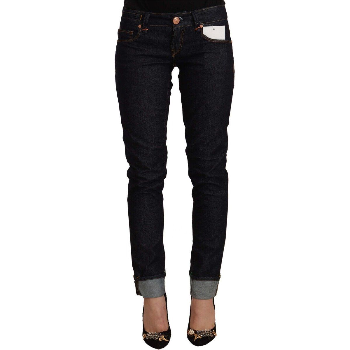 Klassische Five-Pocket Skinny Jeans