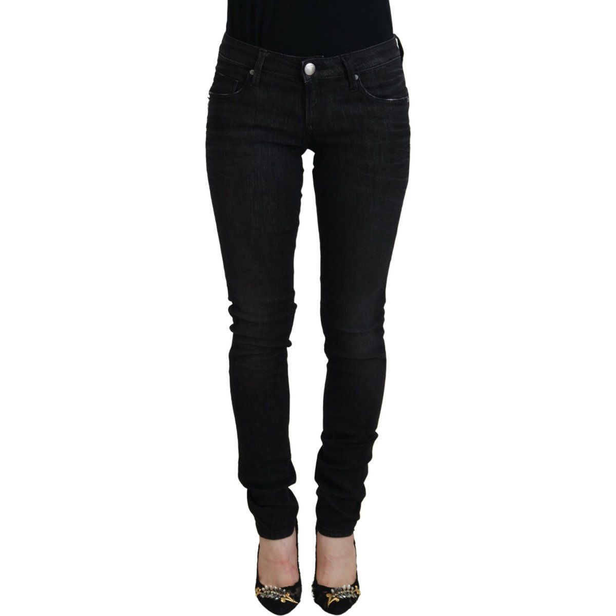 Klassische Five-Pocket Skinny-Jeans