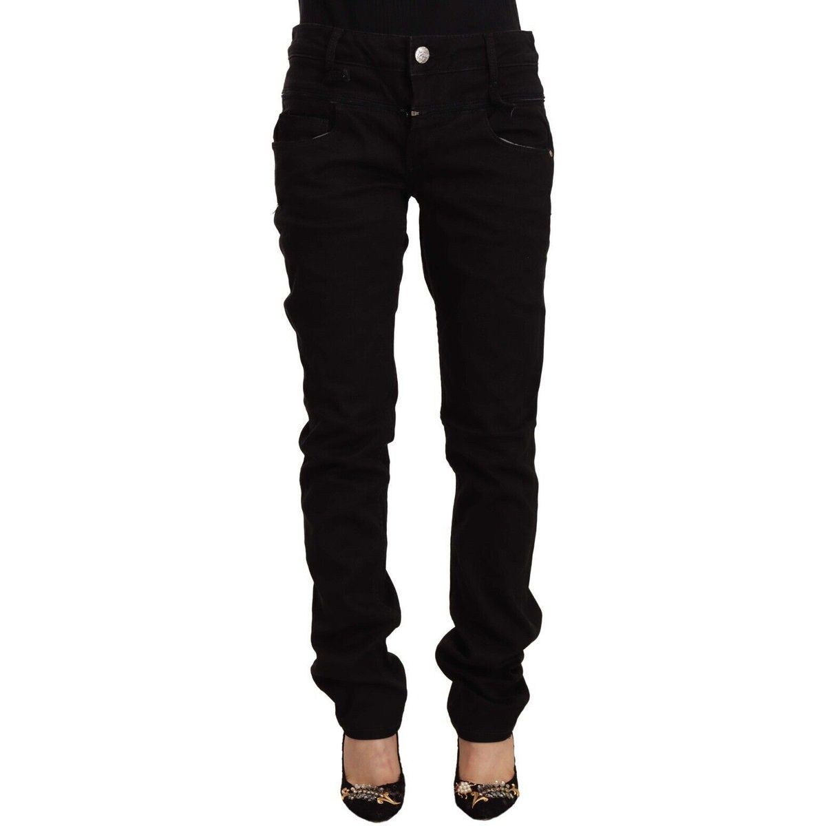 Klassische Straight-Leg Denim Jeans