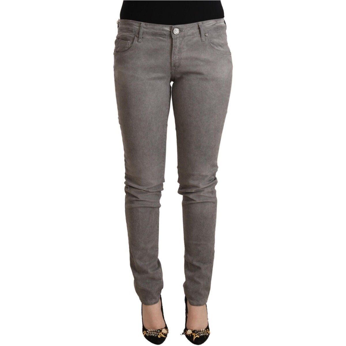 Klassische Skinny-Jeans im Five-Pocket-Stil