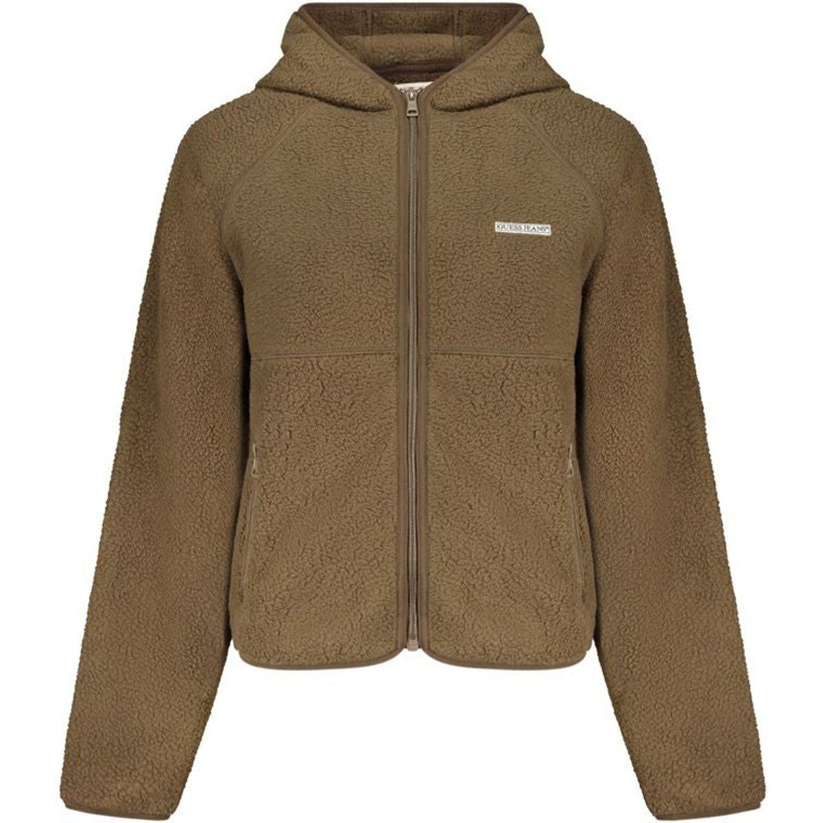 Teddy-Fleece-Hoodie mit Reißverschluss