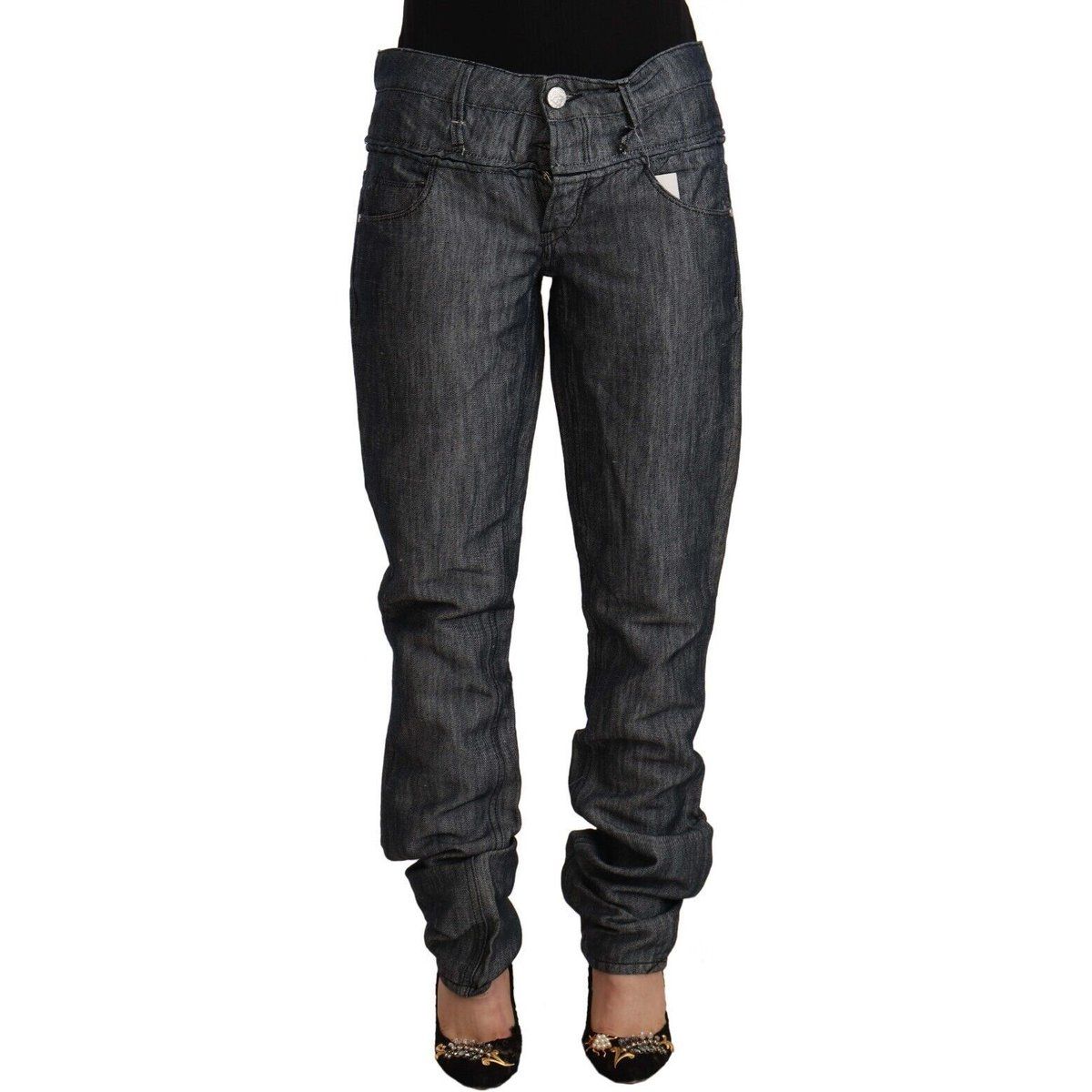 Lässige Jeans mit Geradem Bein
