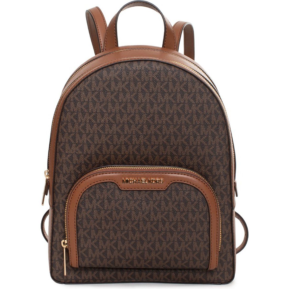 Kleiner Rucksack mit Monogramm-Muster