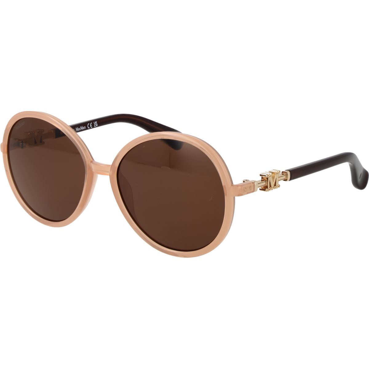 Elegante runde Oversized-Sonnenbrille