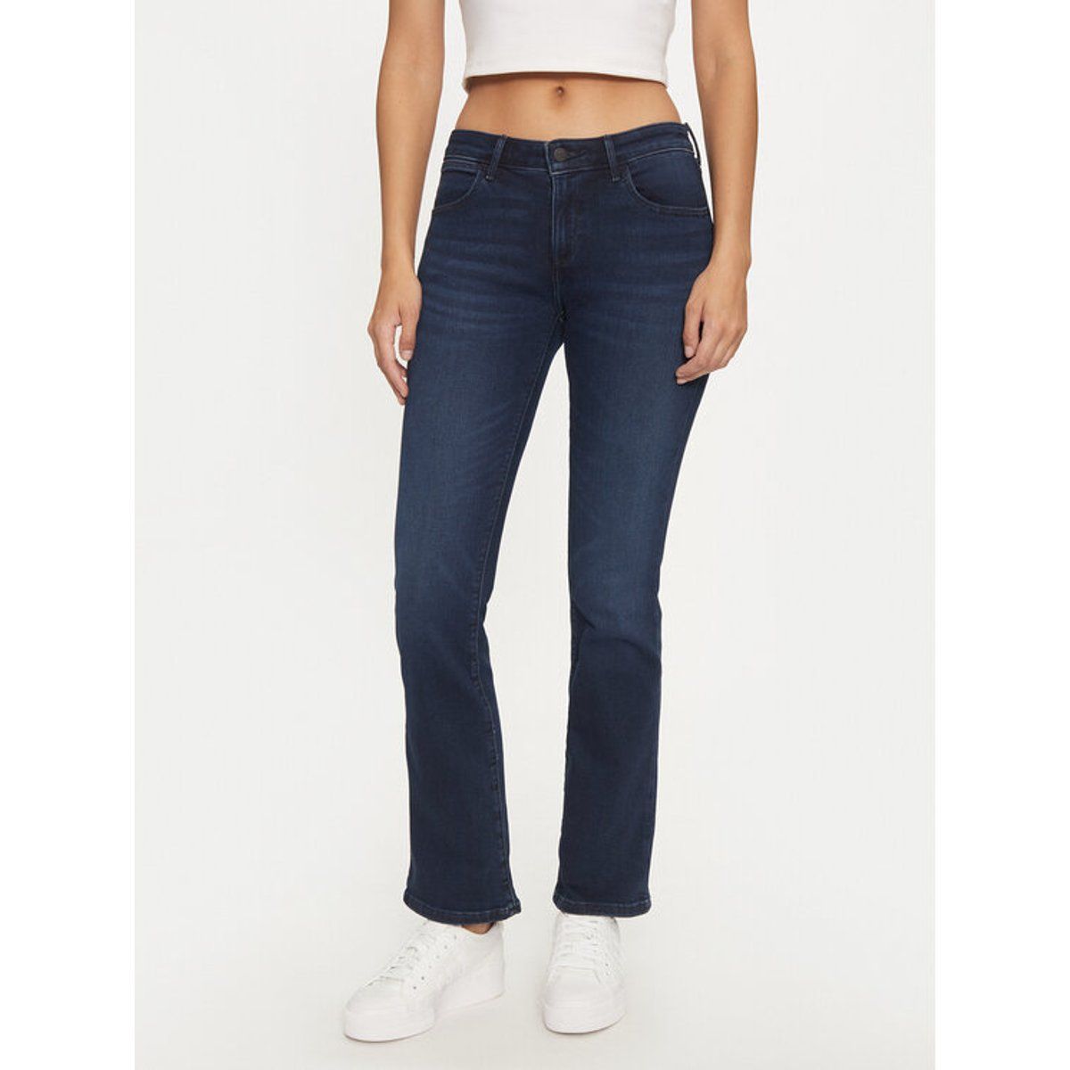 Hochwertige Bootcut-Jeans aus Denim