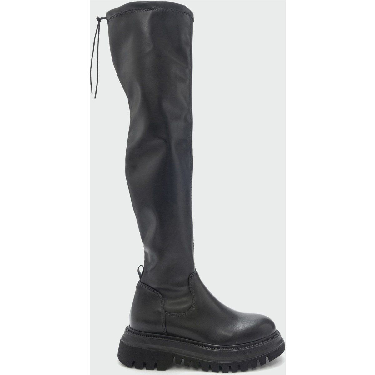 Overknee-Stiefel mit Plateausohle