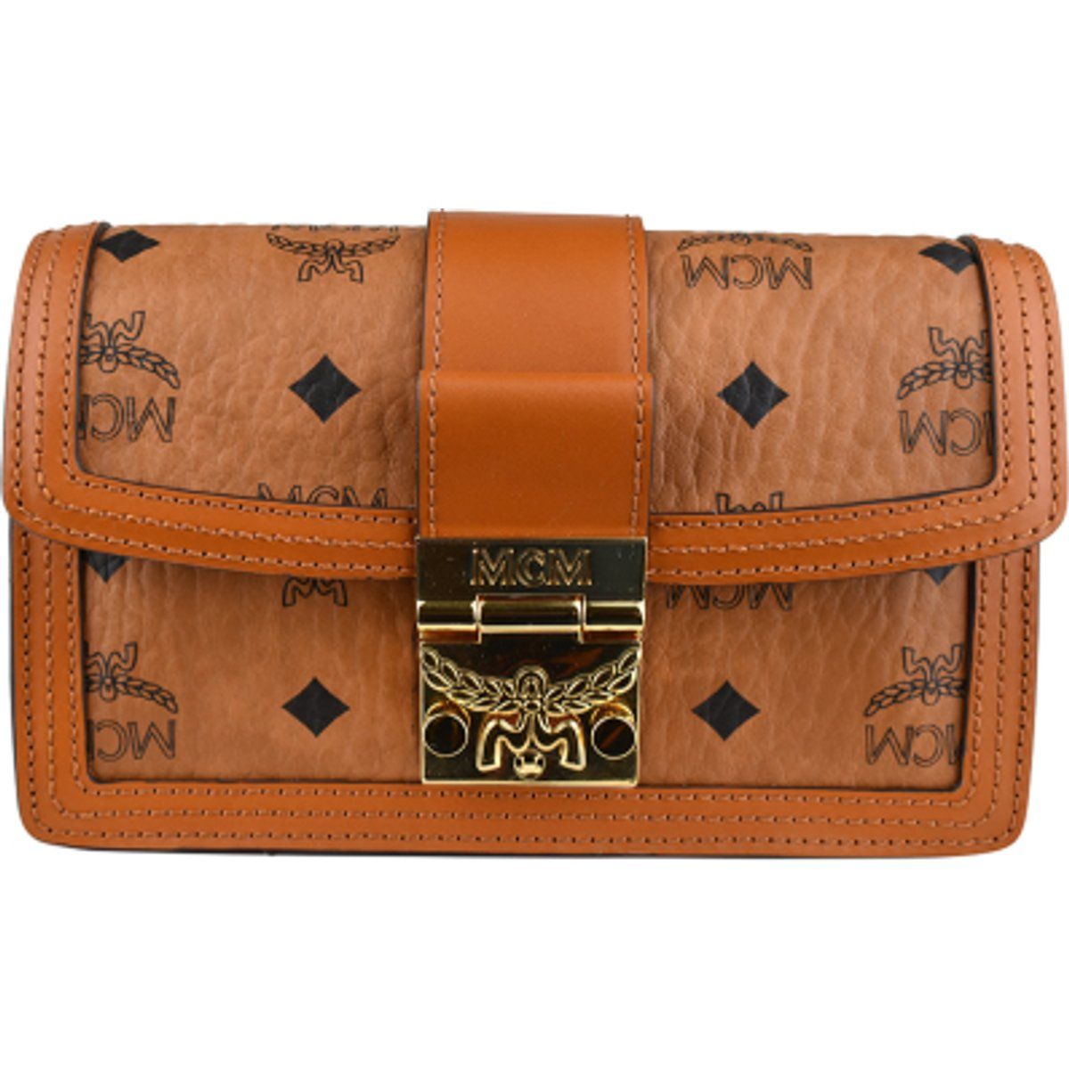Tracy Lederhandtasche mit Monogramm