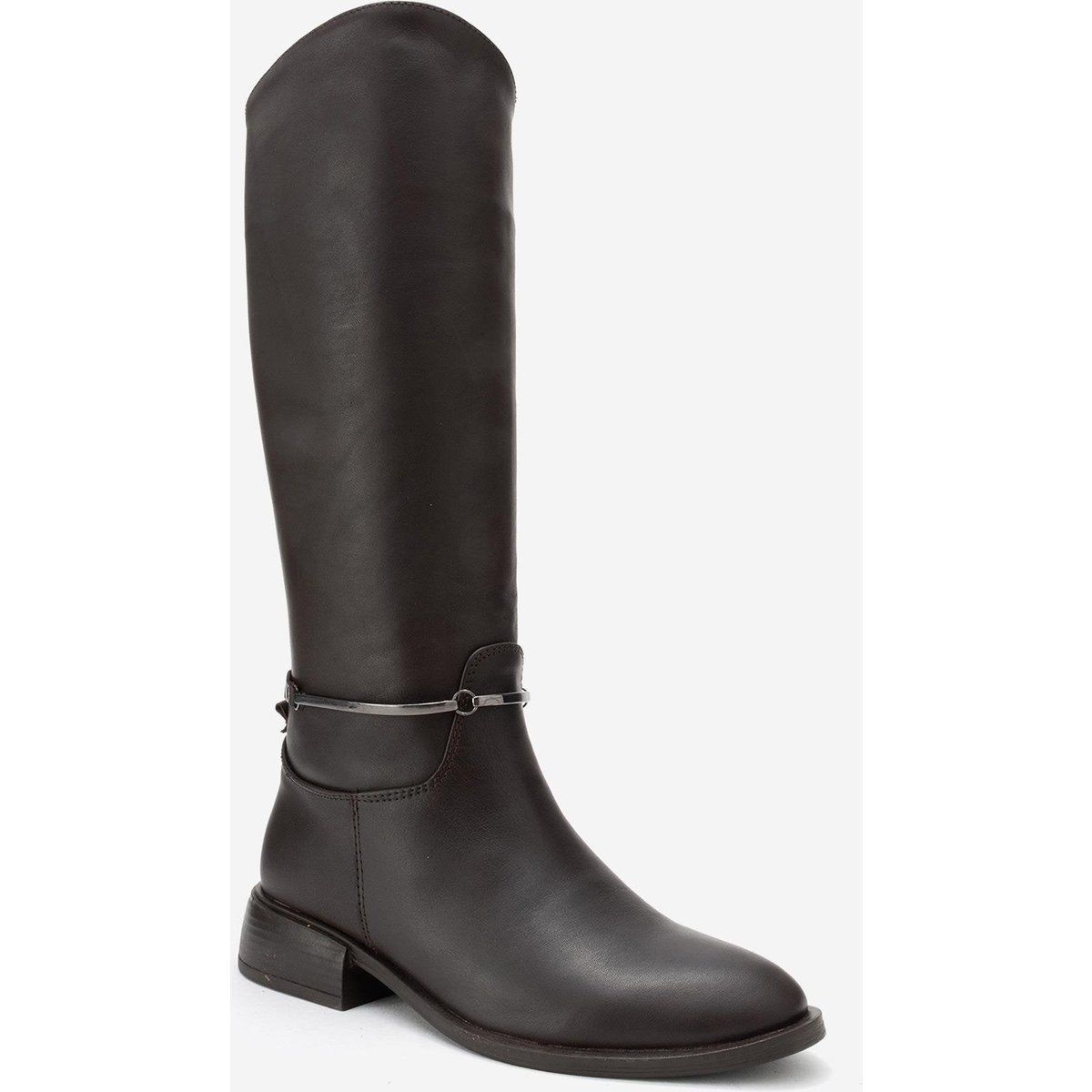 Elegante Wildleder-Reitstiefel