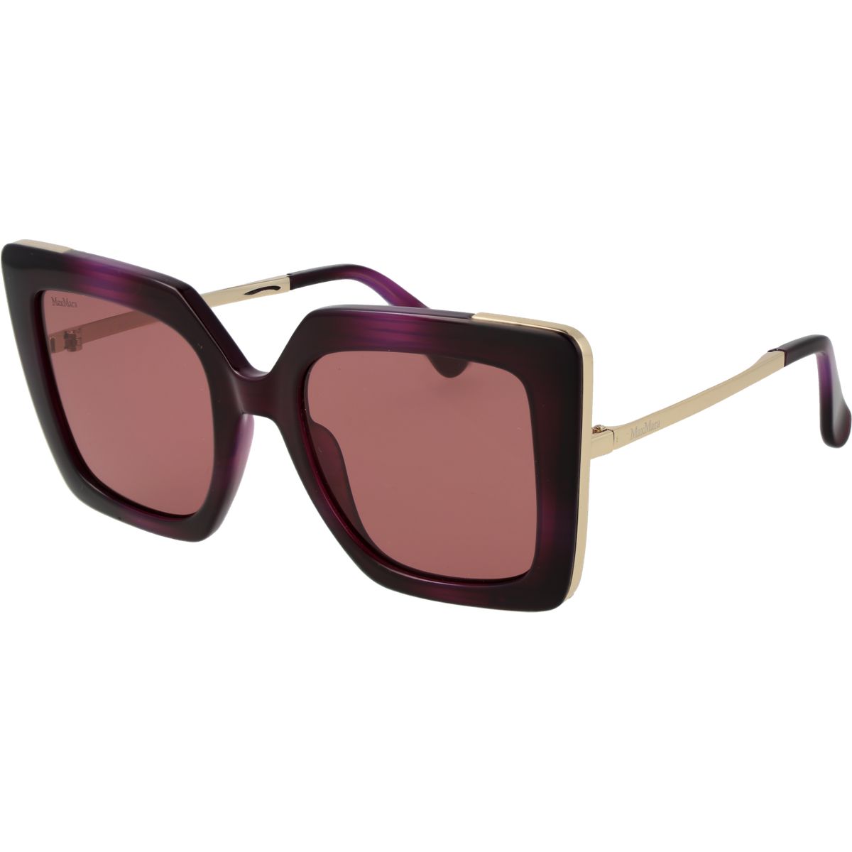 Übergroße quadratische geometrische Sonnenbrille