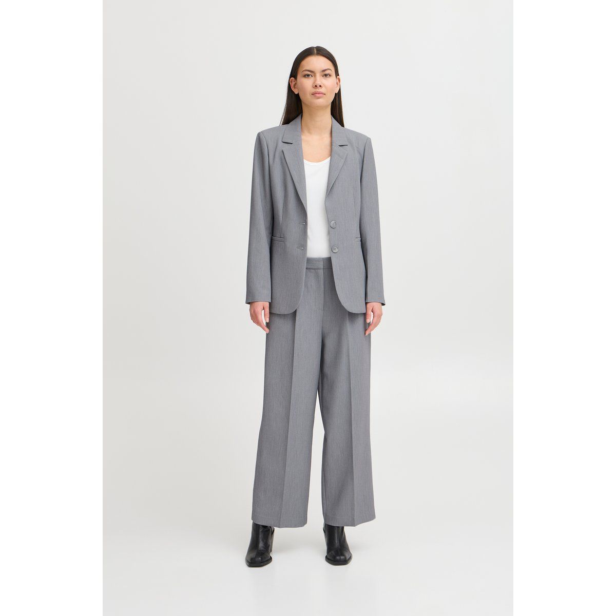 Geradgeschnittener taillierter Anzug-Blazer