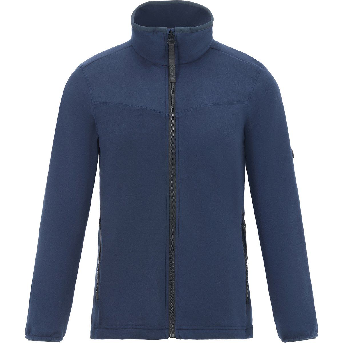 Stretch-Fleecejacke mit Reißverschluss