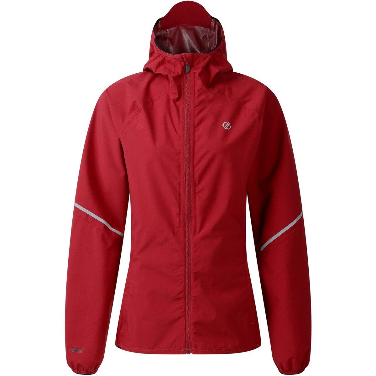 Leichte wasserfeste Funktionsjacke mit Kapuze