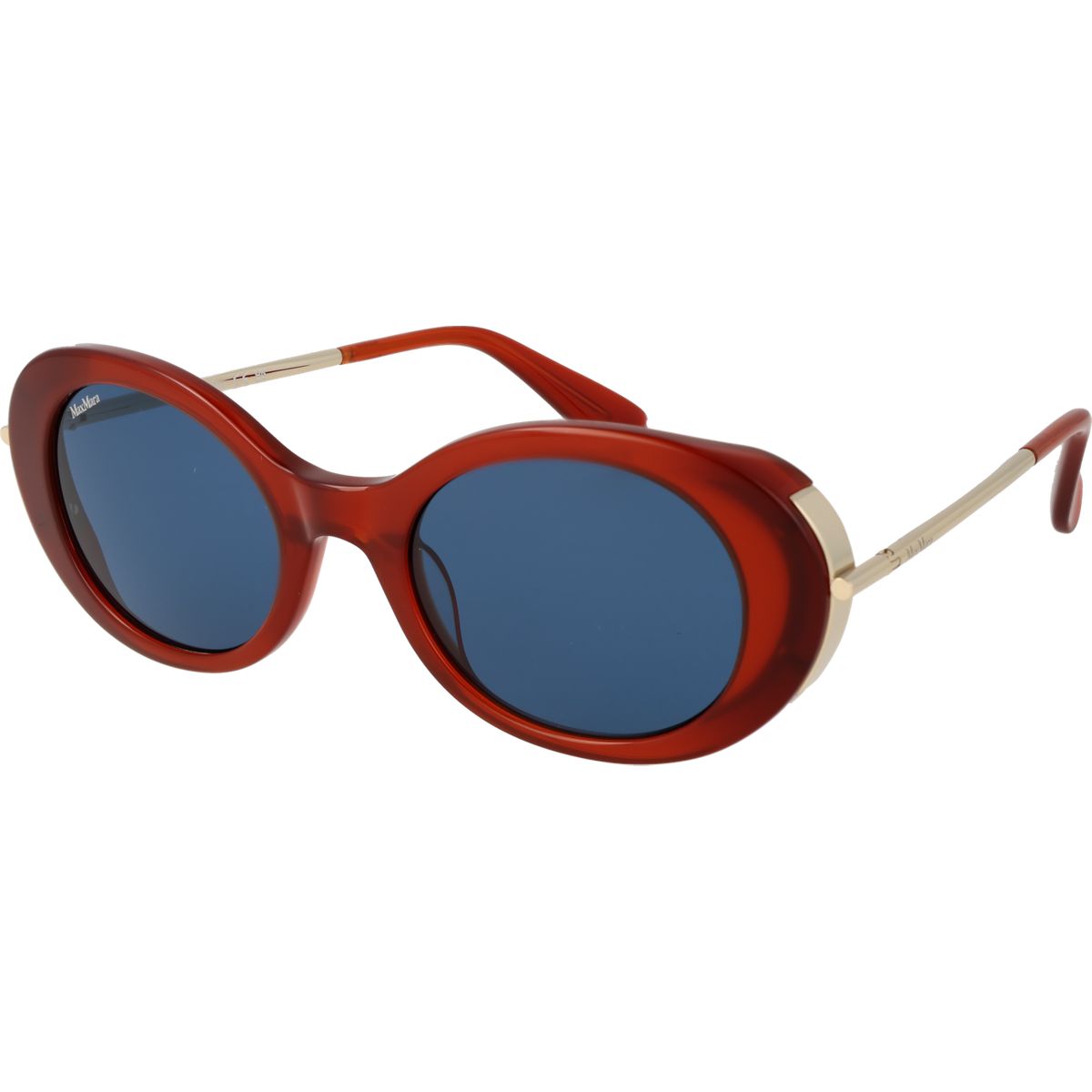 Elegante ovale Vollrand-Sonnenbrille