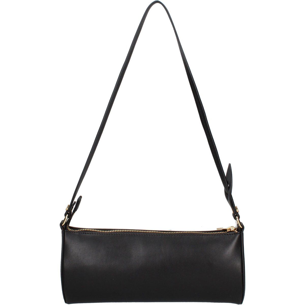Elegante Leder-Baguette-Tasche