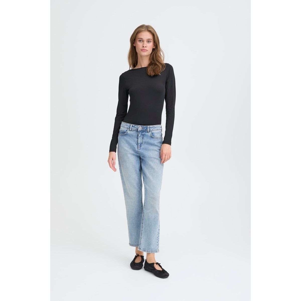 Klassische Jeans mit geradem Bein