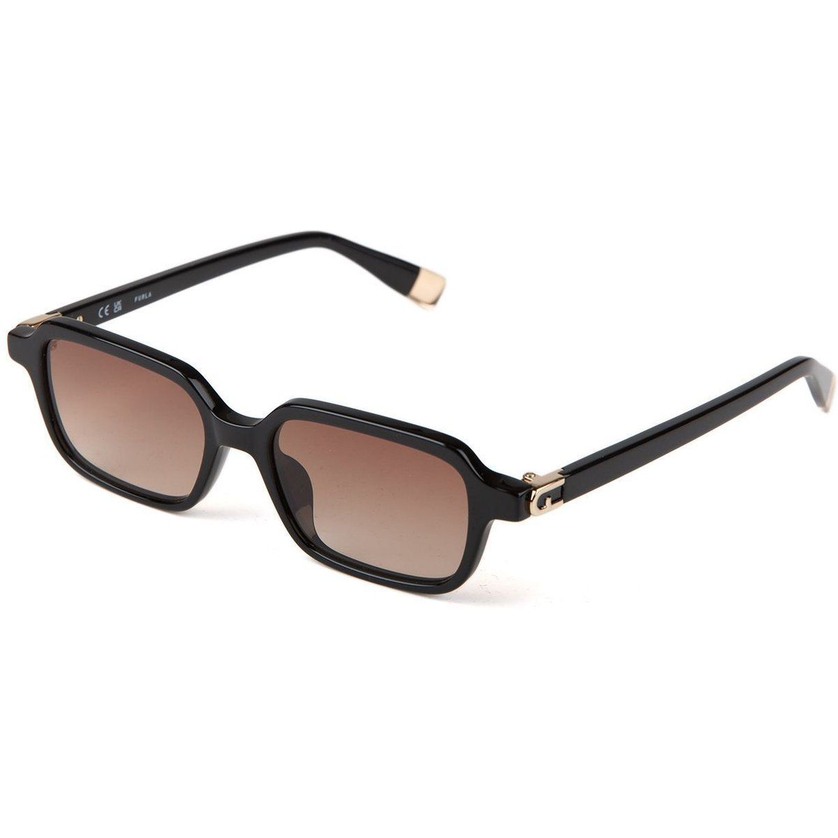Schicke rechteckige Verlaufs-Sonnenbrille