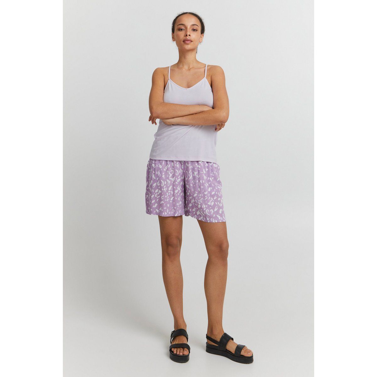 Lässiges Camisole-Top mit Spitzenbesatz