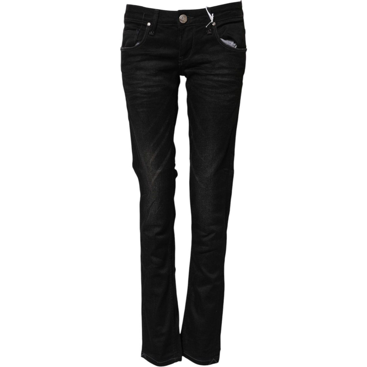Slim-Fit-Jeans mit niedriger Taille