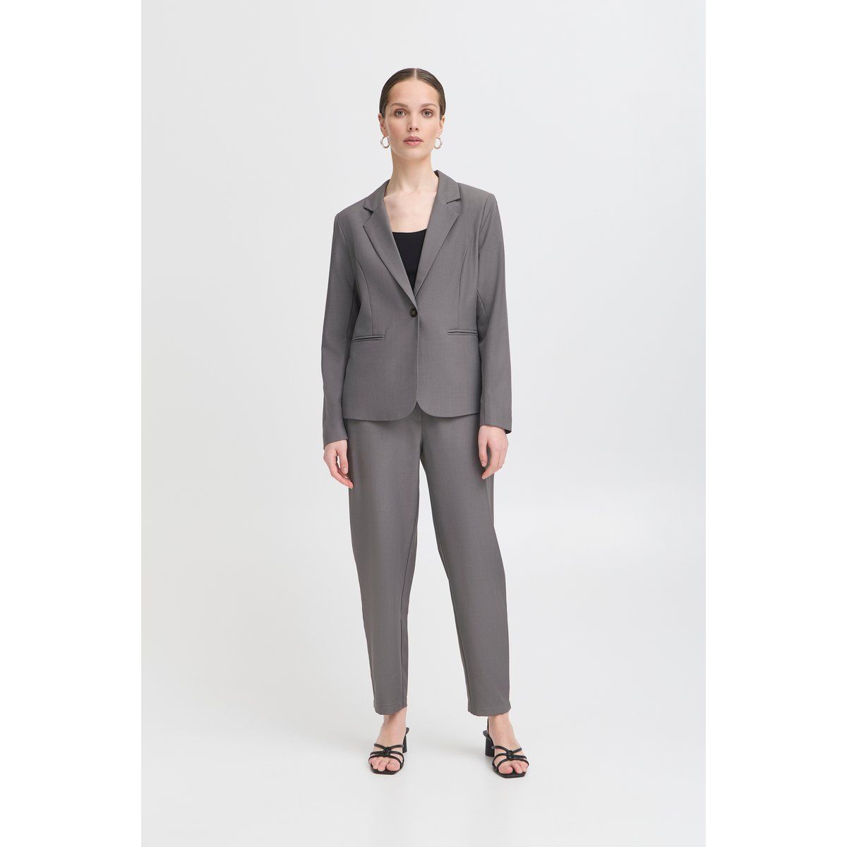 Taillierter einreihiger Business-Blazer