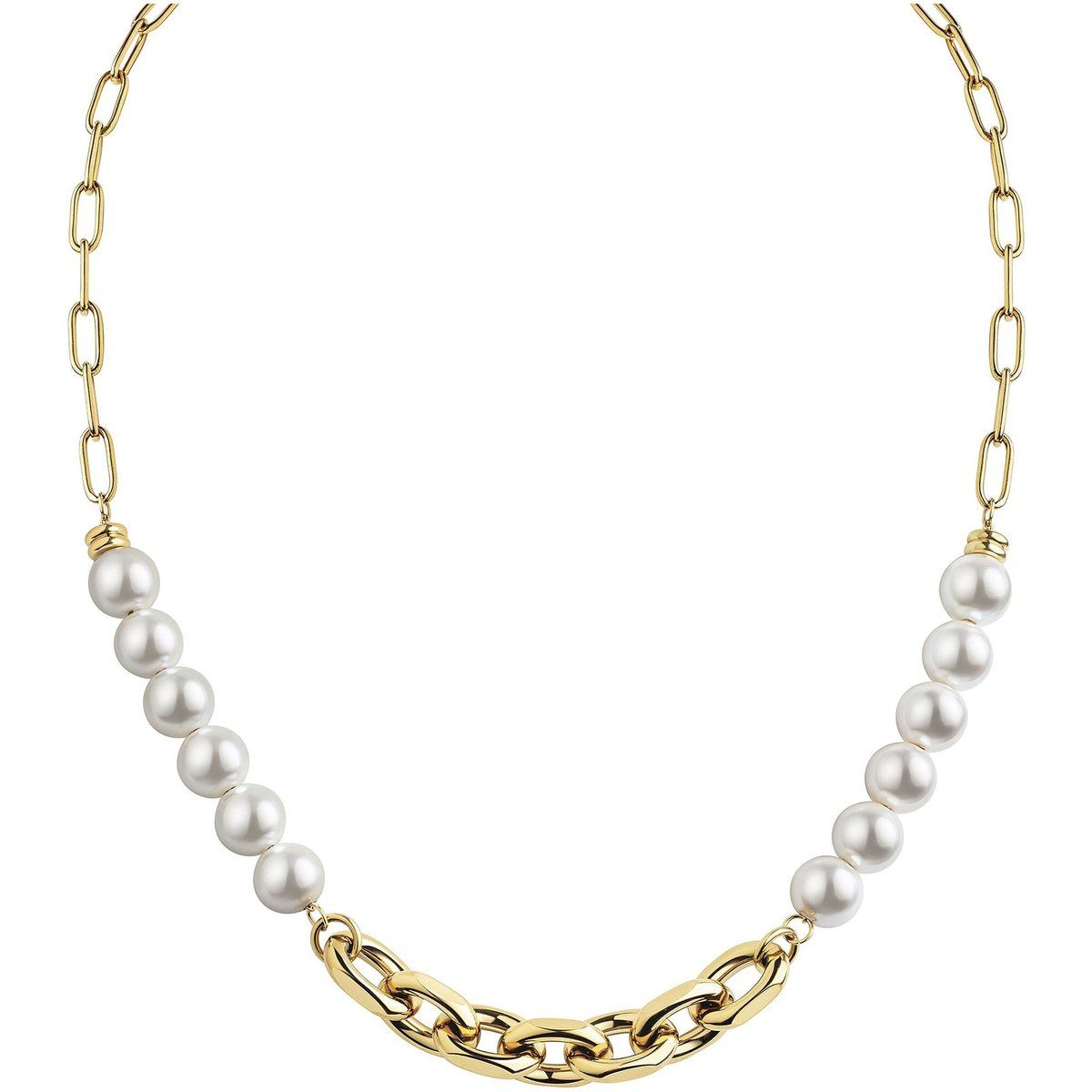 Perlen- und Gliederketten-Collier