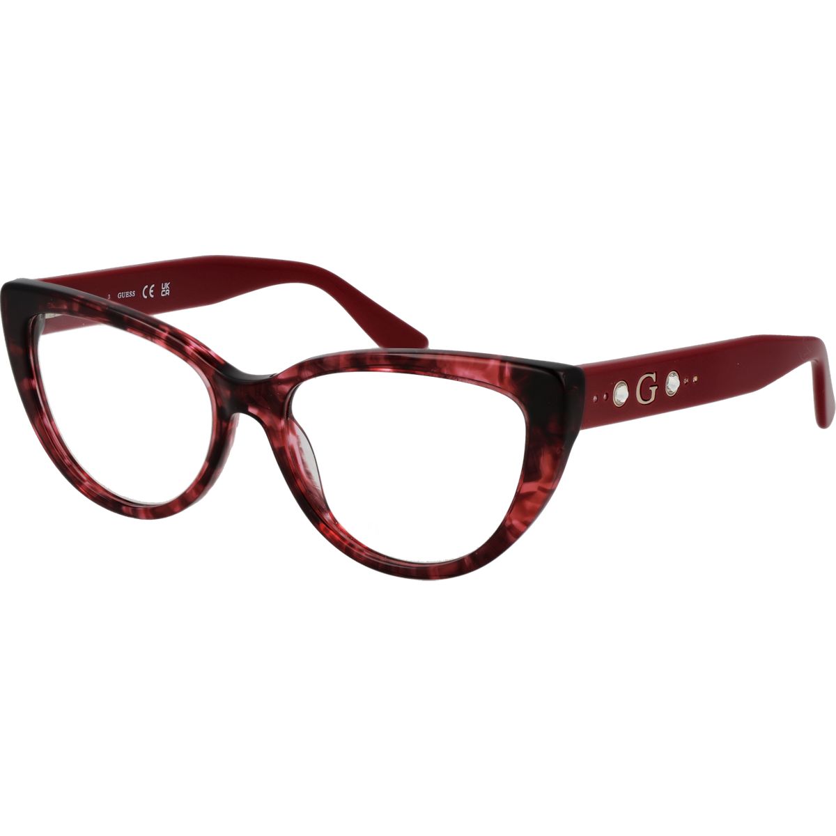 Elegante Brille im Katzenaugen-Stil