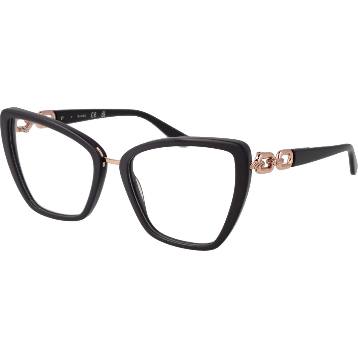 Elegante Brillenfassung im Cat-Eye-Stil