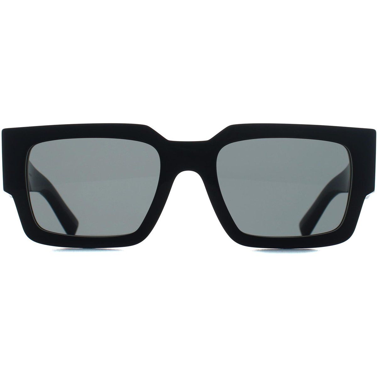 Markante geometrische rechteckige Sonnenbrille