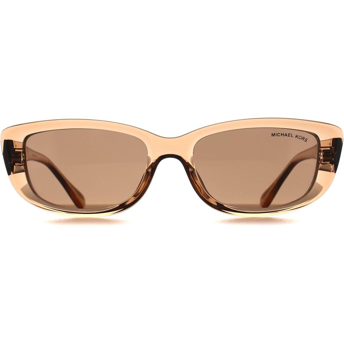 Moderne Rechteckige Transparente Sonnenbrille