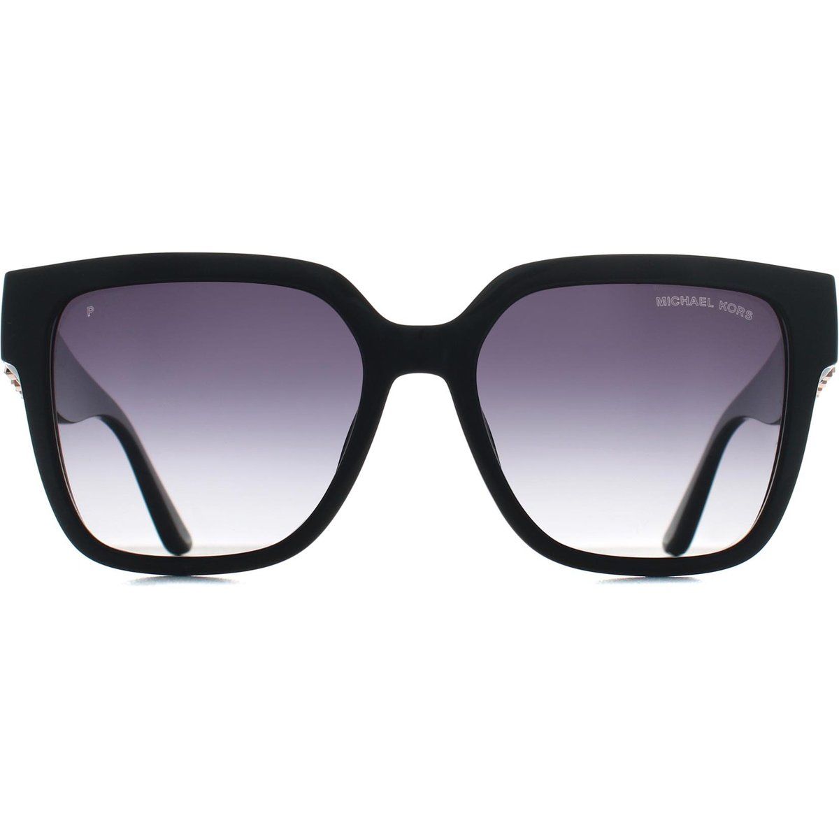 Markante quadratische Sonnenbrille mit Farbverlauf