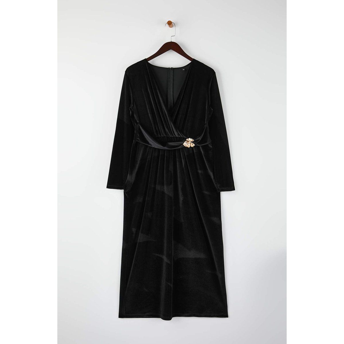 Elegantes Maxikleid aus Samt
