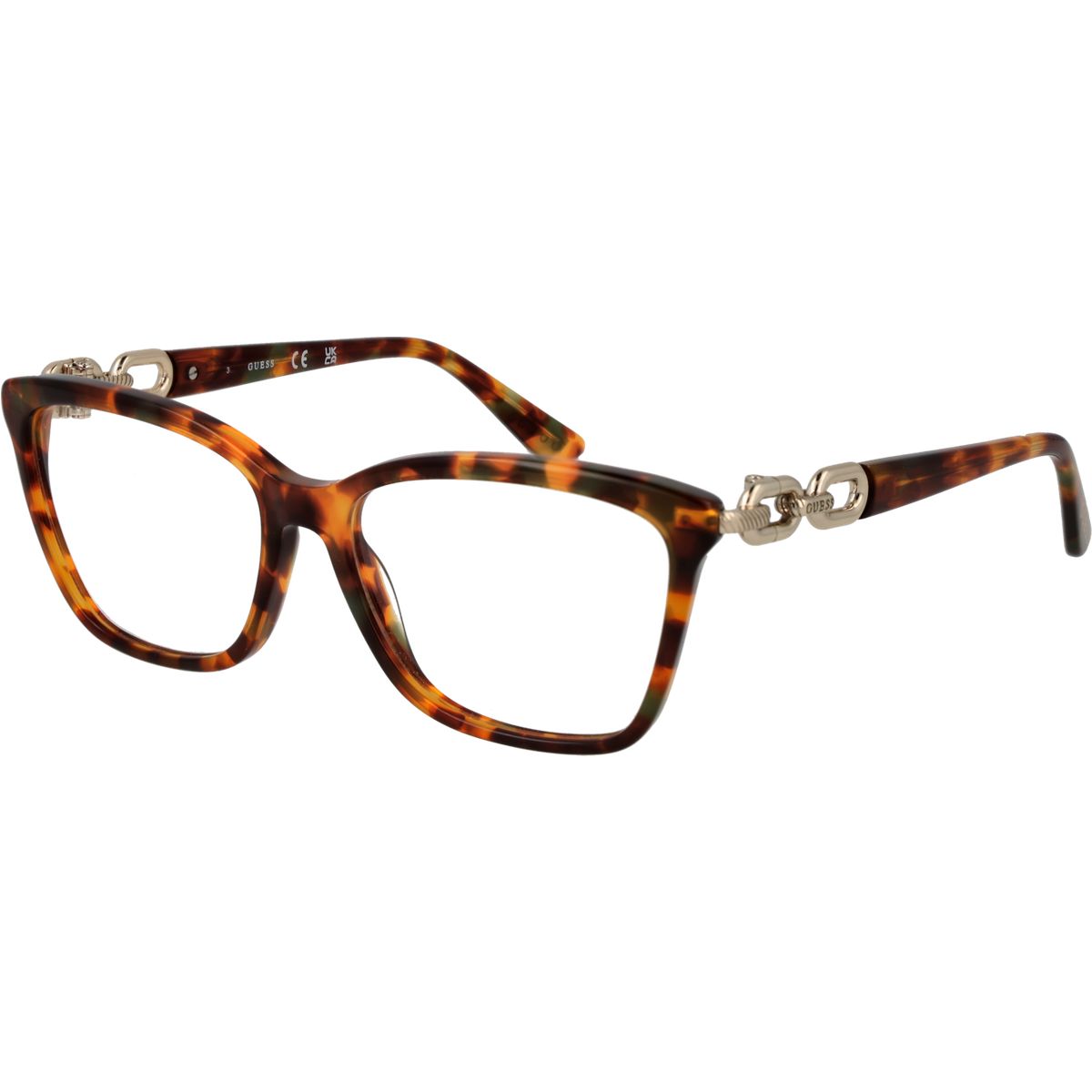 Elegante quadratische Vollrand-Brillenfassung