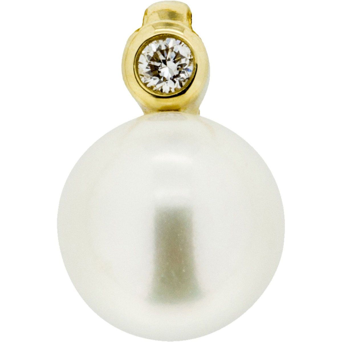 Anhänger mit Perle und Diamant