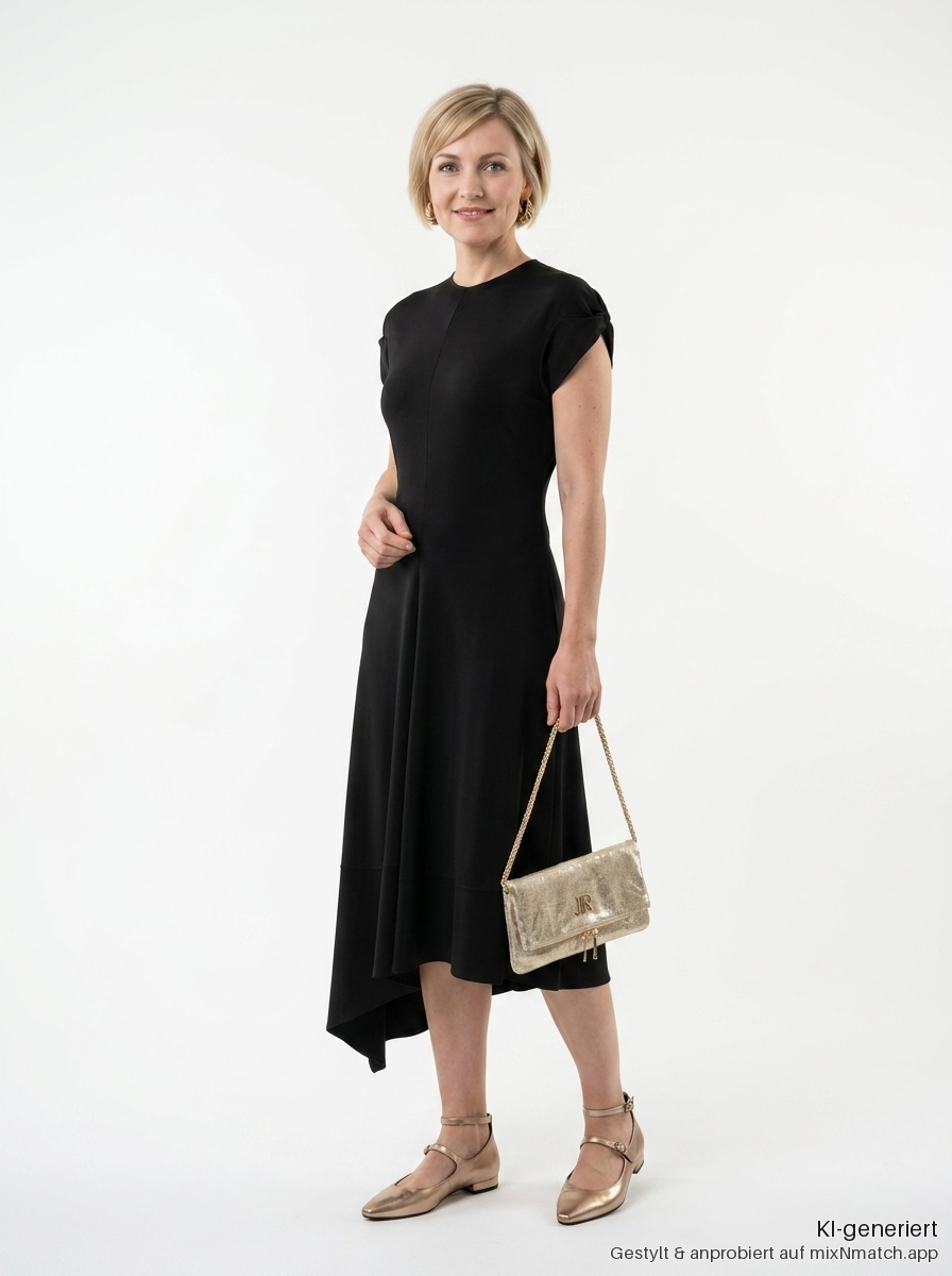 Goldener Glamour-Look