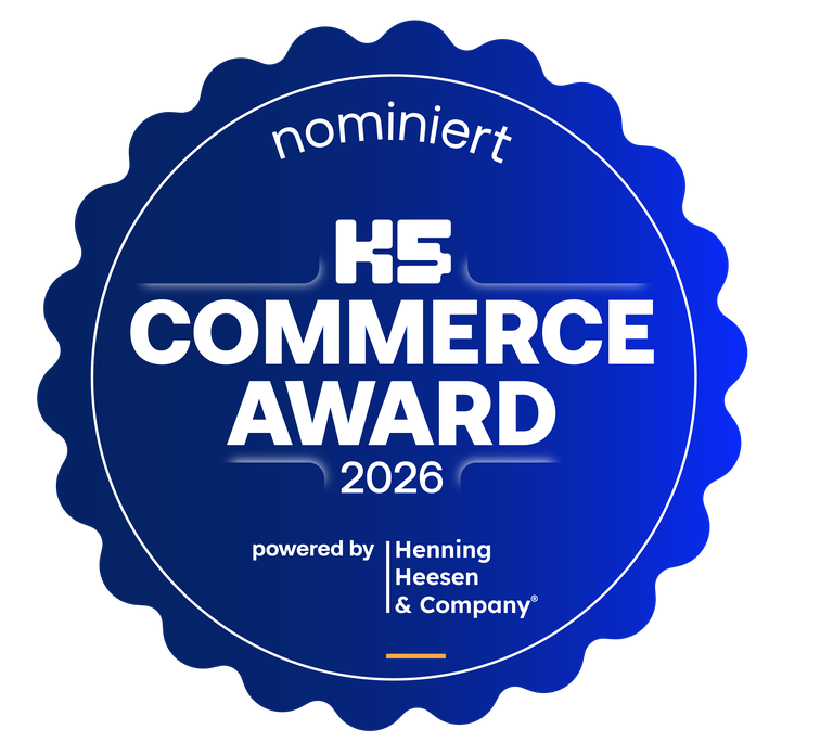 Nominiert für den K5 Commerce Award 2026