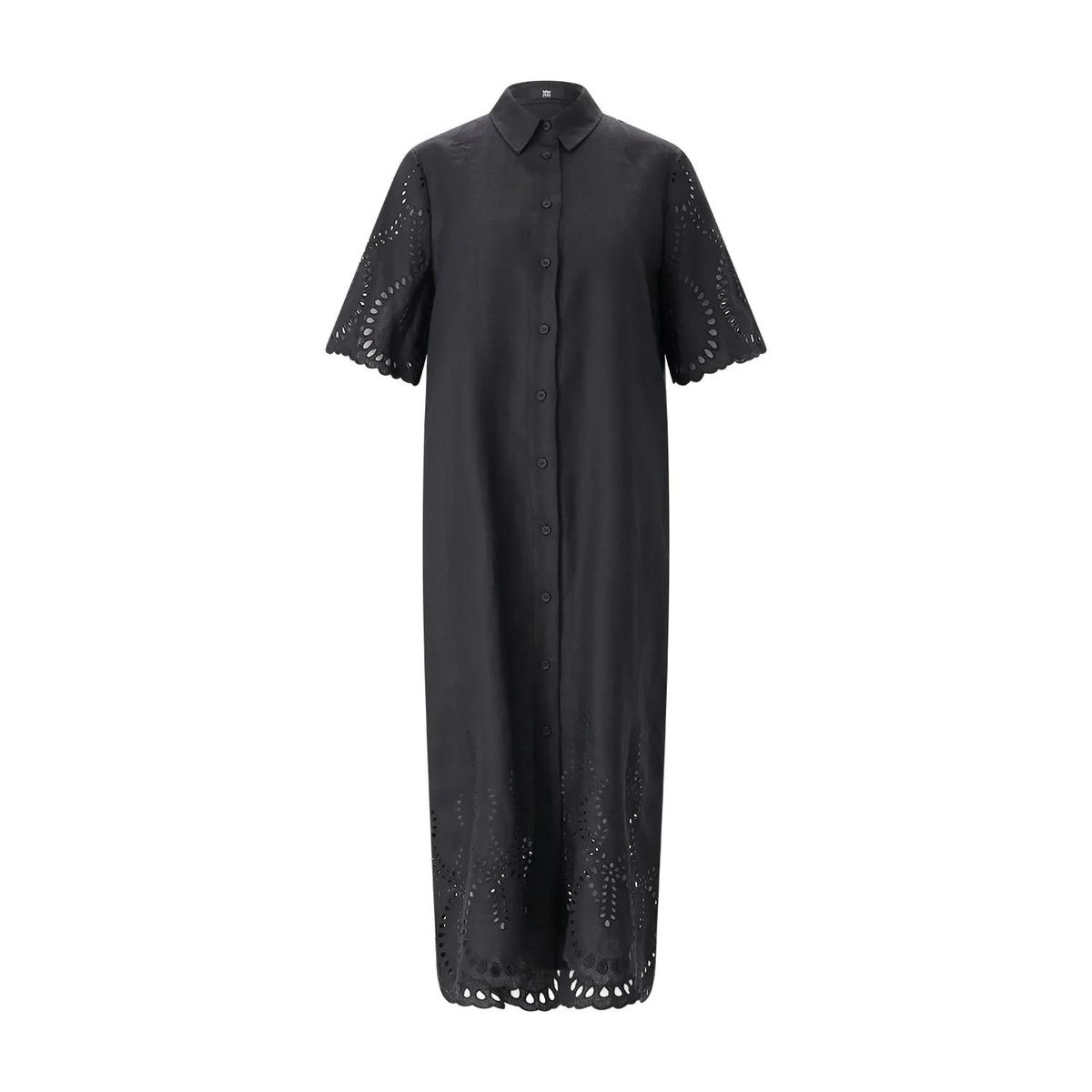 Midikleid aus Leinen